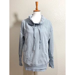 Blue Grey Zella Funnel Hoodie